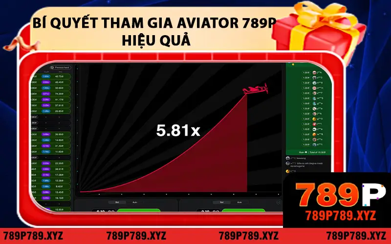 Bí Quyết Tham Gia Aviator 789P Hiệu Quả